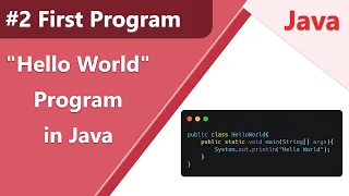 Hello World program in JAVA