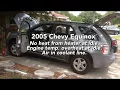 2005 Equinox Air in Cooling System - Overheating at Idle No Heat