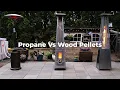 Propane Patio Heaters Vs Wood Pellet Patio Heaters
