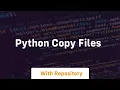 python copy files