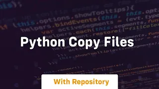 python copy files