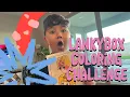 Lankybox Coloring Challenge Mom vs Son