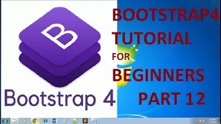 BOOTSTRAP 4 TUTORIAL FOR BEGINNERS PART 12 dropdown grouped buttons