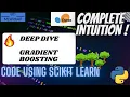 Gradient Boosting Intuition Algorithm Walkthrough and Code with Scikit-learn Clearly Explained