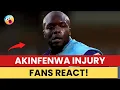 Akinfenwa Injury Update Fans React to The Beast Knee Strain
