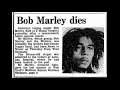 BOB MARLEY OBITUARY The Guardian 12 May 1981