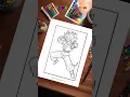 Coloring pages anime gragon ball
