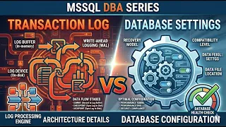 Part 4 - Transaction Log Architecture database settings