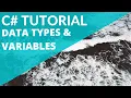 C Tutorial - Data Types and Variables
