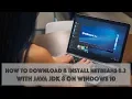 How to Download Install NetBeans 8 2 with Java JDK 8 on Windows 10