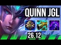 QUINN vs AATROX JGL Good KDA 2 KR Challenger 26 12