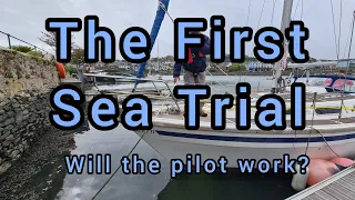 The first sea trial for Ketty11