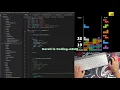 ASMR Programming Coding Tetris Game No Talking