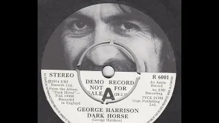 GEORGE HARRISON- Compacto "Dark Horse" (Vinil Compacto 1974)