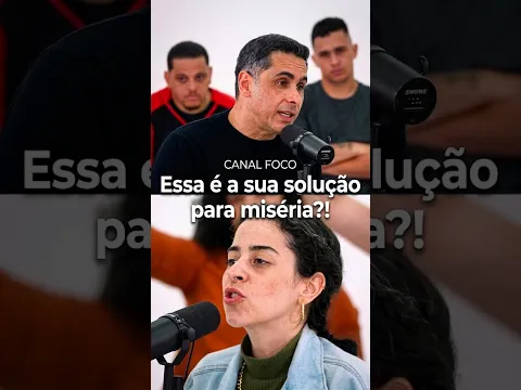 “QUAL É O SEU PLANO PRA ACABAR COM A MISÉRIA?”