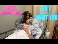 Darla Helps Lacy After Surgery