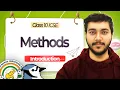 Methods in Java ICSE Class 10