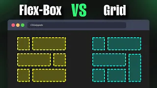 CSS Flexbox vs Grid EXPLAINED - The REAL Difference With Examples