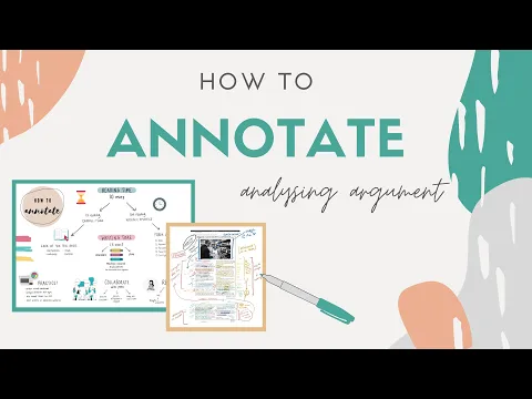 Download MP3 How to Annotate a Text for Argument and Language Analysis