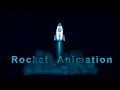 CSS Animation Effect Flying Rocket Animation