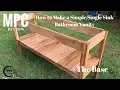 How to Make a Simple Single Sink Bathroom Vanity The Base