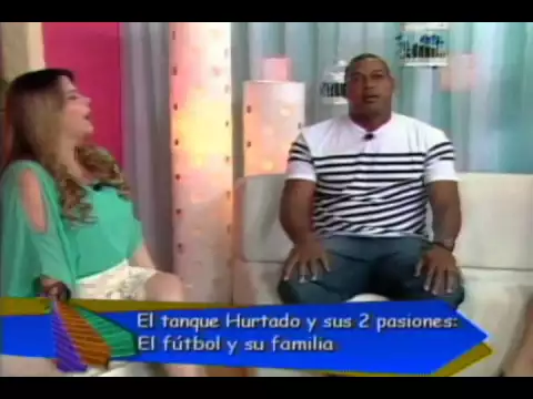 El tanque Hurtado y sus 2 pasiones El fútbol y su familia