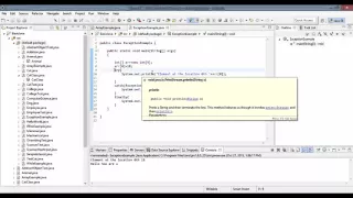 Java Programming tutorial finally block in java