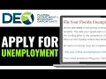 How to Apply for Unemployment in Florida 2026 Step-by-Step