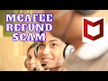 McAfee refund email scam