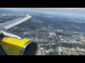 Spirit Airlines Airbus A320-200 Powerful Takeoff from Orlando
