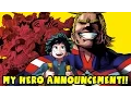 My Hero Academia Content Announcement Come Read Boku No Hero Academia With Me Lets Discuss Weekly