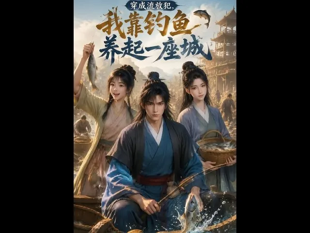 穿成流放犯,我靠钓鱼养起一座城