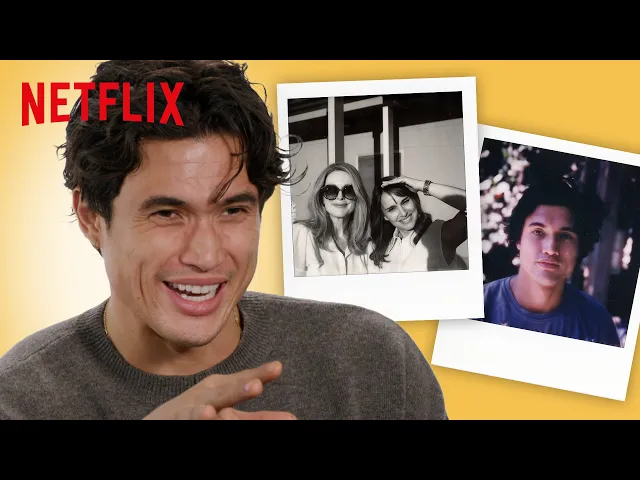 Charles Melton's Pictures from the Set of May December | Netflix