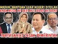 WADUH,,BANTUAN LUAR NEGERI DI TOLAK !! ANAK MUDA INI BERANI SIKAT PRAB !! PARTAI ANIES DESAK PRABOWO