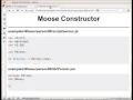 Core Perl OOP constructor