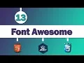 13 - Design Template Font Awesome NiceScroll
