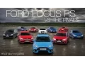 Ford Focus RS vs Honda Civic Type-R vs Audi RS3 vs Mercedes-AMG A45 more Hot Hatch Mega Test