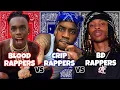 BLOOD RAPPERS vs CRIP RAPPERS vs BLACK DISCIPLE RAPPERS