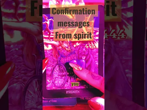 Confirmation messages 🔮💸💚 #444 #moneymanifestation #blessings #weeklyguidedmessages