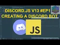Creating a Discord bot Discord JS v13 Tutorial