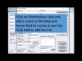 UPS WorldShip - Distribution Lists