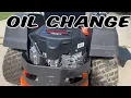 OIL CHANGE in a Zero Turn Husqvarna Kawasaki FR691V