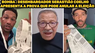 BOMBA : DESEMBARGADOR SEBASTIÃO COELHO APRESENTA A PROVA QUE PODE ANULAR A ELEIÇÃO !