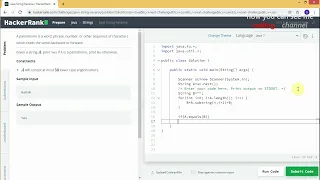 HackerRank - Java