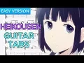 Download Lagu Kuzu no Honkai (Scum's Wish) - Heikousen (Ending) Guitar Tutorial | Guitar Lesson TAB (Easy Version)