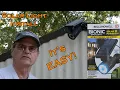 How to install an outside solar light Bell and Howell solar light