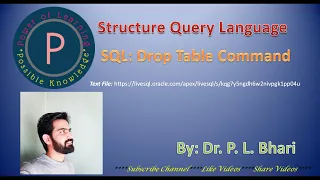 8 SQL Drop Table Command