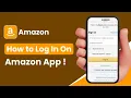 How to Login to Amazon Sign In Amazon App