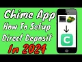 Chime How To Set Up Direct Deposit In 2026 All Ways