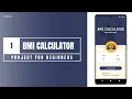 BMI Calculator in Android Studio using Kotlin Beginners Project